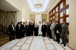 Встреча северокавказских исламских лидеров с патриархом