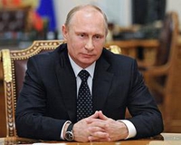 Президент Российской Федерации Владимир Путин : «Мы в Москве заканчиваем строительство Соборной мечети»