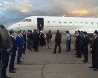 Самолет с волосом пророка Мухаммада (мир ему) приземлился в Москве