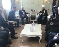 В Москве прошла встреча российских муфтиев и Президента Махмуда Аббаса