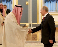 Путин назвал знаковым событием визит короля Саудовской Аравии
