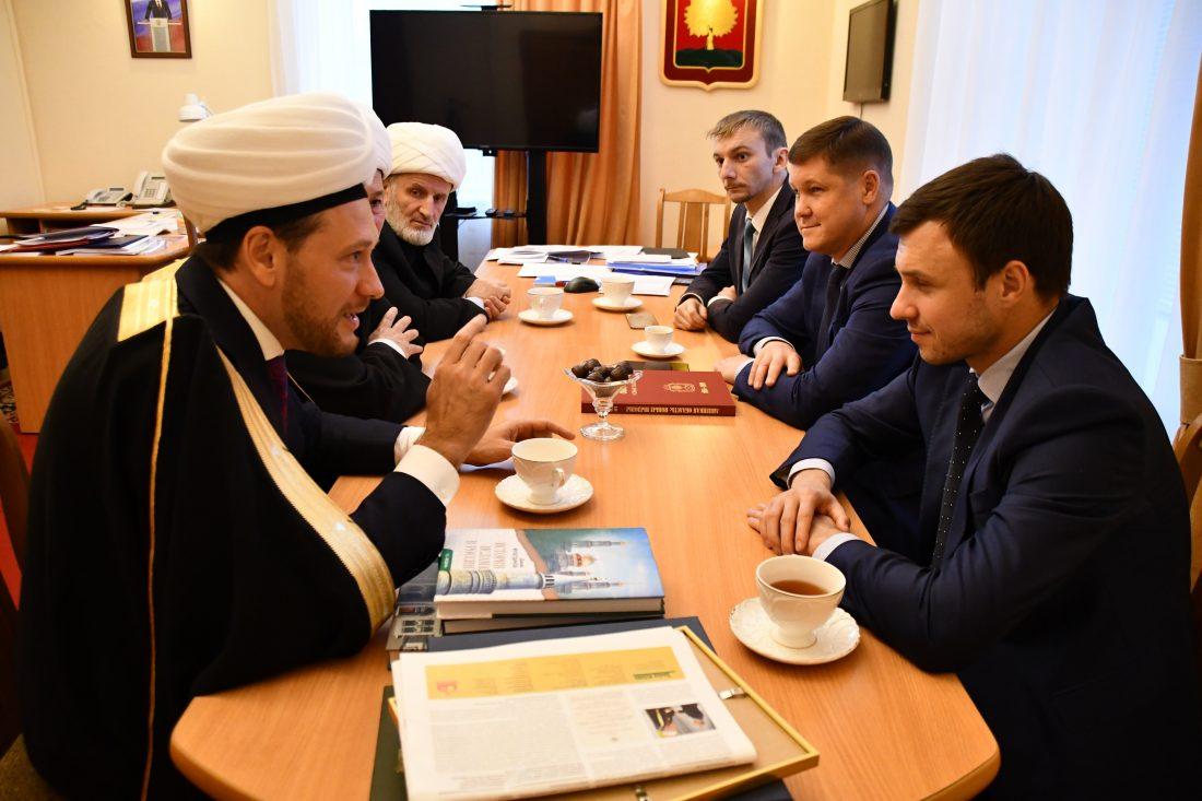 Встреча с заместителем главы администрации Липецкой области
