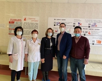 Члены Общественной палаты Липецкой области приняли участие в акции по сдаче  крови