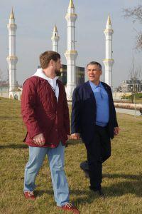 Рустам Минниханов в выходные посетил Чечню  