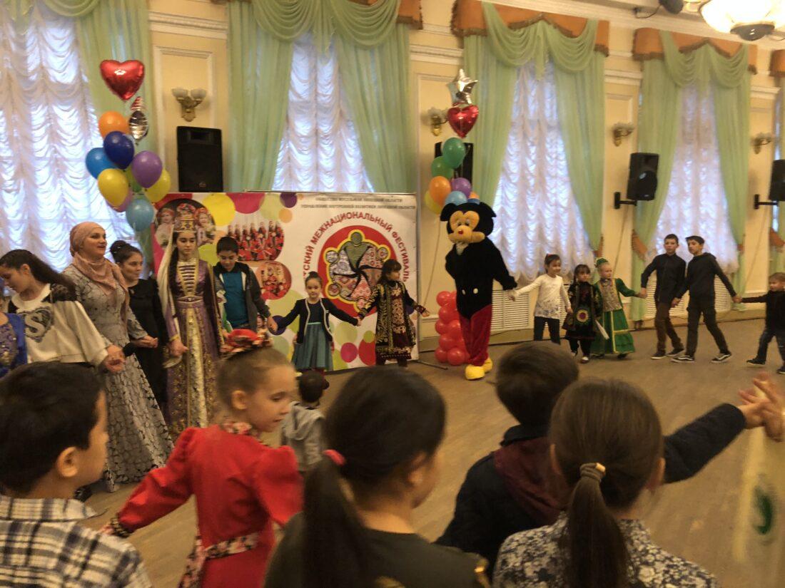 Детский межнациональный фестиваль прошел в Липецке